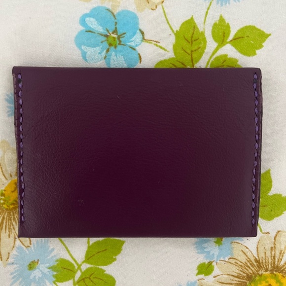Handmade Genuine Leather Wallet - Picture 2 of 5